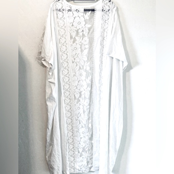 NWOT Rare Free People Set the Table Kaftee Lace Kaftan Coverup Dress - Picture 10 of 14